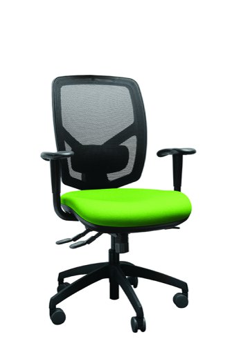 High Mesh Back Executive Armchair with height adjustable arms