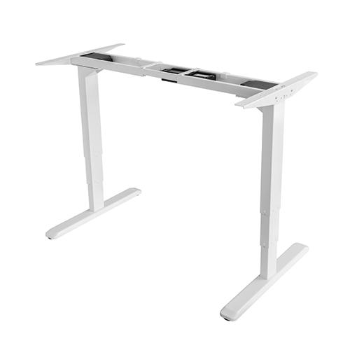 White Frame for Height Adjustable Desk