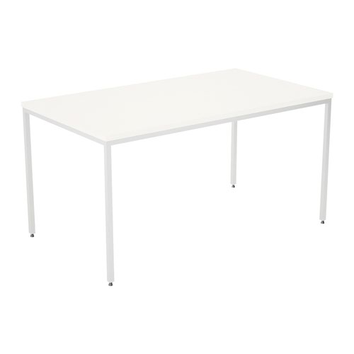 1800 Rectangular Table, 1800W x 800D x 727H, White.