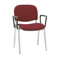 Multi Purpose Side Chair with fixed arms