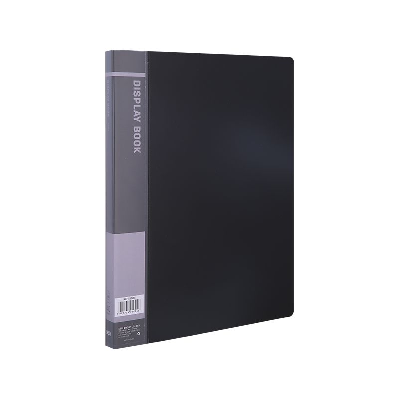 Deli 5004 Display Book H/Duty 40 Pkt Ast