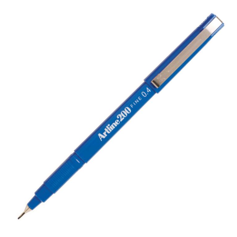 Artline 200 Finepen 0.4mm Bu Bx12
