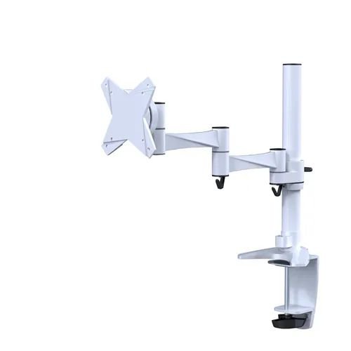 Neomounts Flat Screen Monitor Arm Single Desk Mount White, Clm/Grm