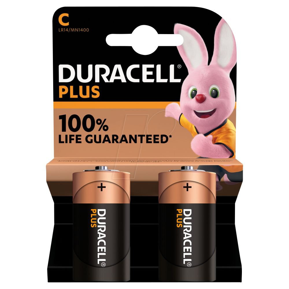 Duracell Plus MN1400 C B2 Bx10