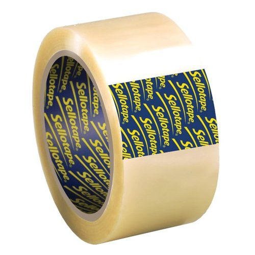 Sellotape Parcel Plus PP 50mmx66m Clear Pk6