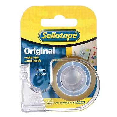 Sellotape Super Clear Tape 18mmx15m Disp Bx6