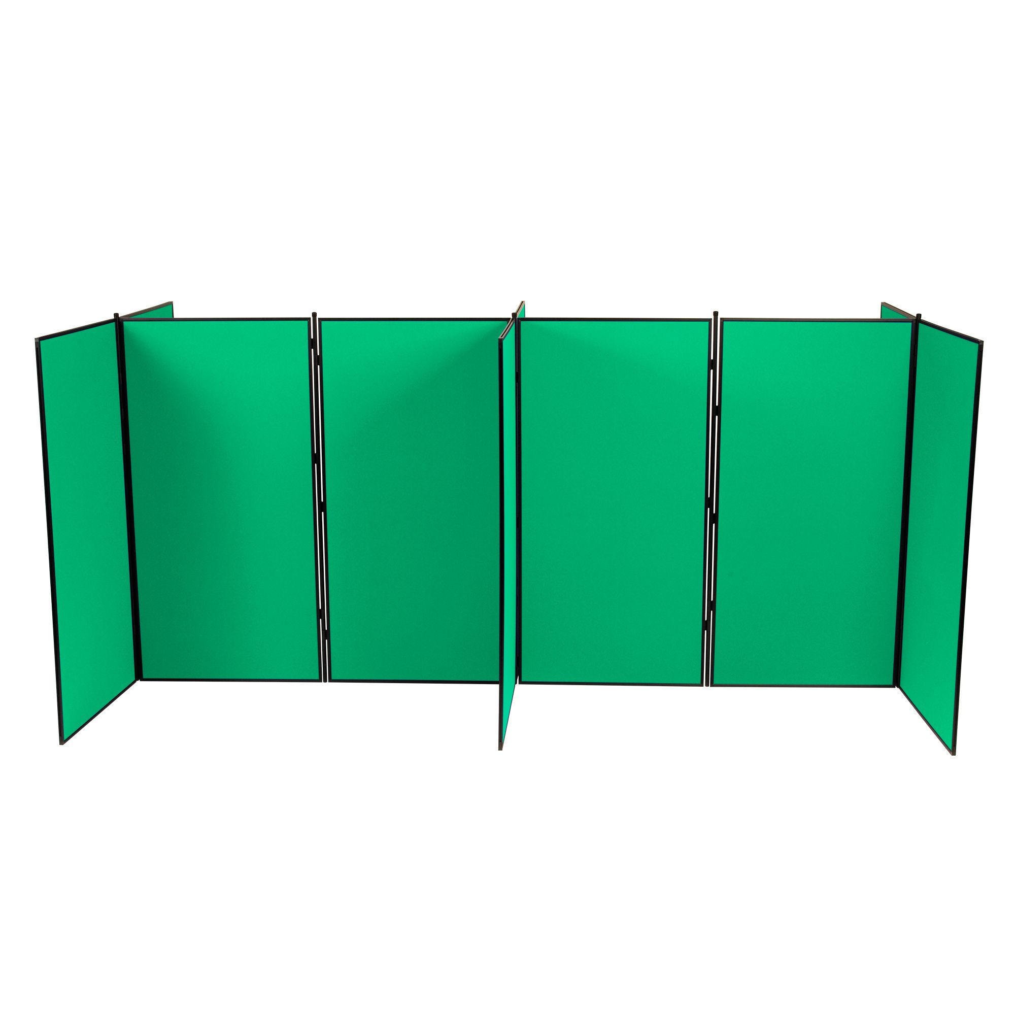 Jumbo Slimflex Exhibition Display 10 Panel Green