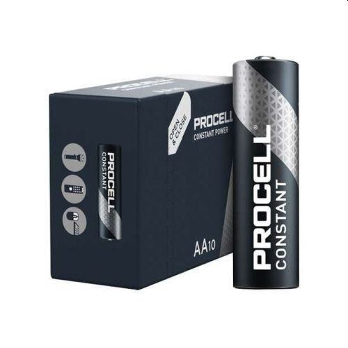 Duracell Procell Constant Battery AA Alkaline, Pack of 10