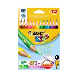 Evolution Colour Pencil Triangular Ast Cols Pk12