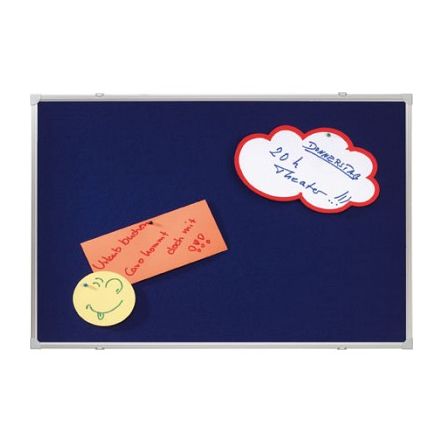 Felt Pinboard Xtra 60x45cm blue