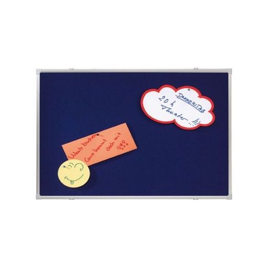 Franken Felt Pinboard x-Tra 1200x900mm Blue