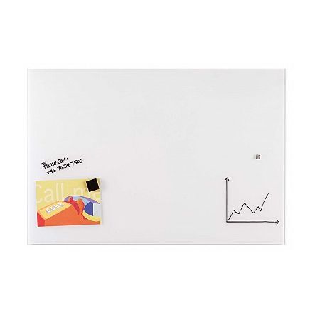 Franken Glassboard 100x65cm Optical White