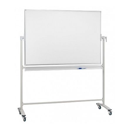 Mobile Rev Whiteboard Magnetic Steel 150x100cm