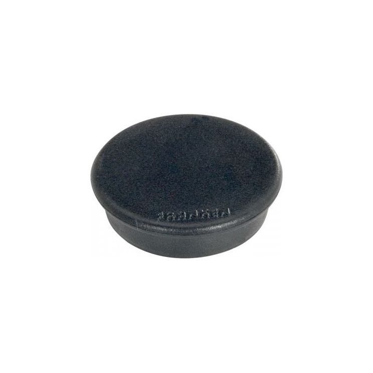 Magnet round 13mm black Pk10