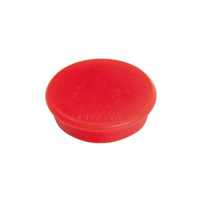 Magnet round 24mm red Pk10