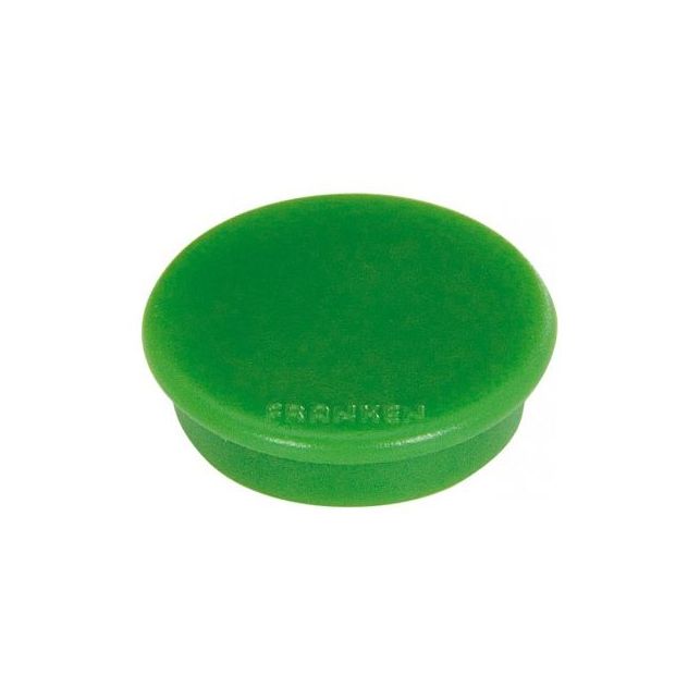 Magnet round 24 mm Grn Pk10