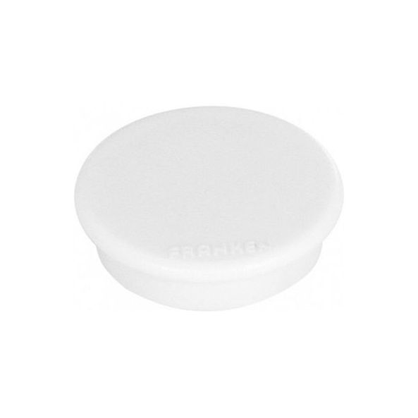 Magnet round 32mm white Pk10