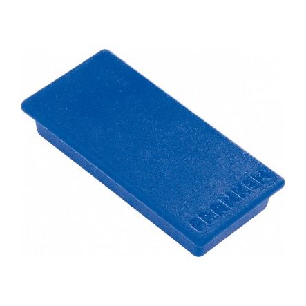 Magnet rectangle 23x50mm Bu Pk10