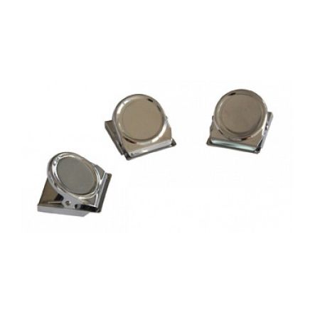 Franken Magnetic Clip 45x35mm Silver 3 Pcs