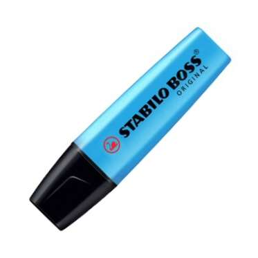 Boss Org Highlighter Blue Bx10