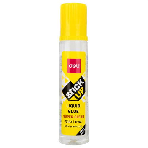 Deli Liquid Glue Super Clear Btl 50ml