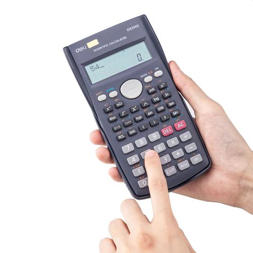 Deli Ed82 Scientific Calculator 10+2 240F - 105-5356
