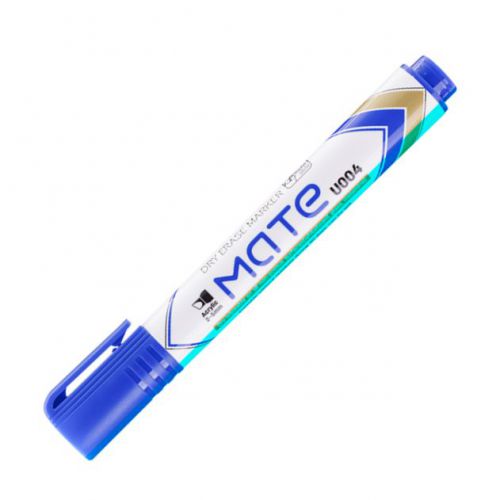 Deli Mate Whiteboard Marker Chisel Blue Box 12