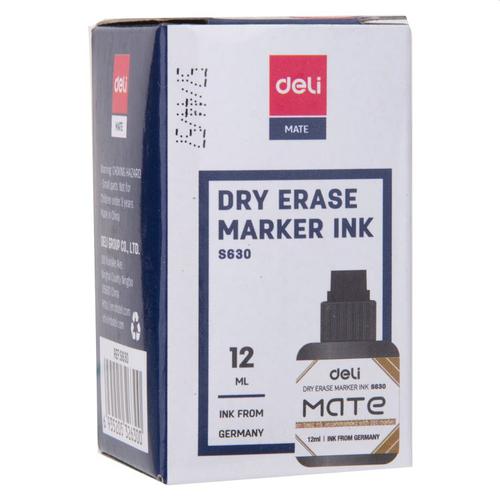 Deli Mate Whiteboard Ink Refill 12ml Black - 105-7290