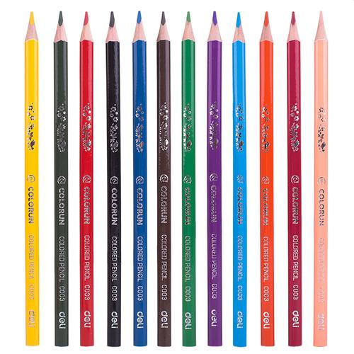 Deli Colorun Colour Pencils Pack 12 - 108-1020