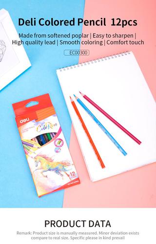 Deli Colorun Colour Pencils Pack 12 - 108-1020