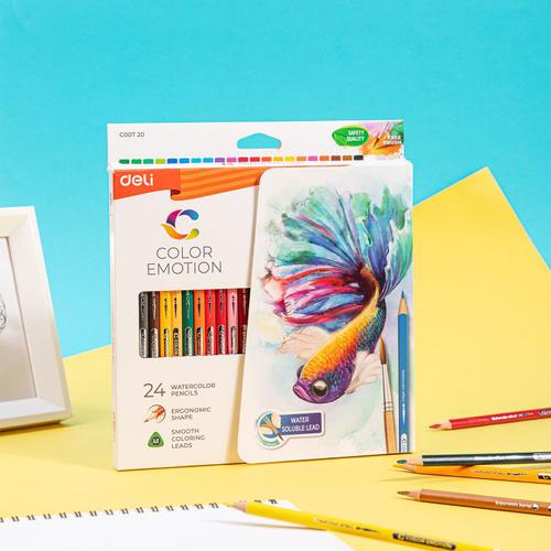 Colouror Emotion Water Colour Pencil Pk24 - 108-1108