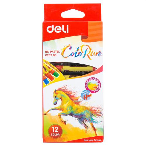 Color Run Oil Pastel 12 Colours
