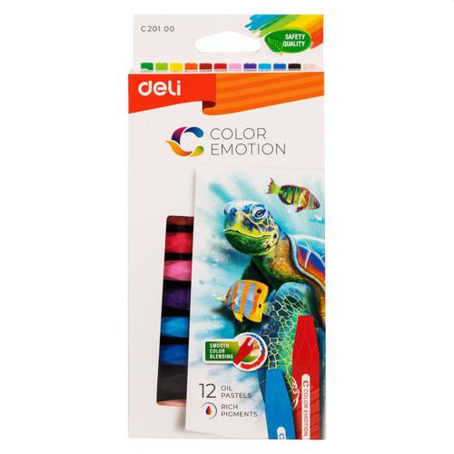 Color Emotion Oil Pastel 12 Colours