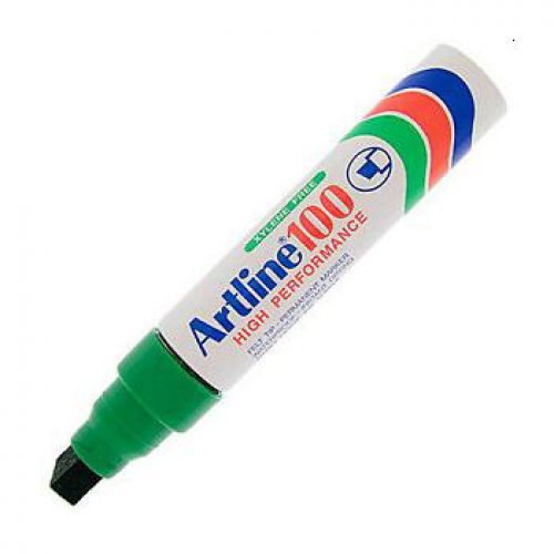 Artline 100 Jumbo Marker Chis 7-12mm Gn Pk6