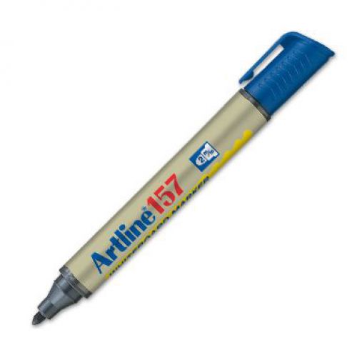 Artline 157 Dry Wipe Marker Bullet Blue