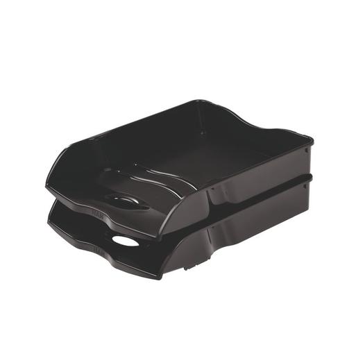 Han Re-Loop Letter Tray A4 Black - 122-2903