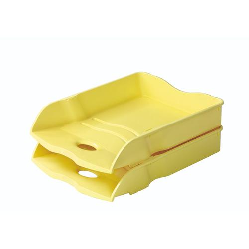 Han Re-Loop Letter Tray A4 Yellow - 122-2905