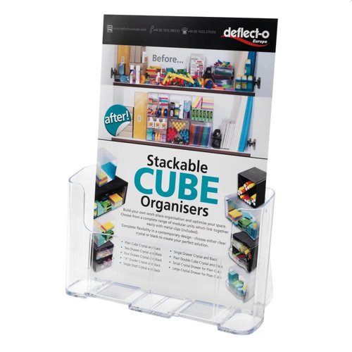 Deflecto DL Literature Holder A4 