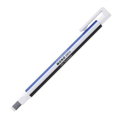 Mono Zero Eraser Pen Sq tip Bu/Wh/Bk