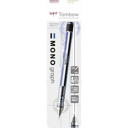 Mono Graph Mechanical pencil Bu/Wt/Bk