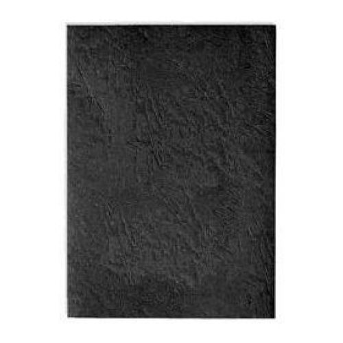 Pavo Leathergrain Covers A4 250gsm Black Pk25