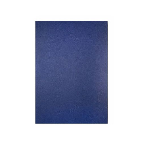 Pavo Lgrn cover A4 250gsm Dk Blue Pk100 - 1426