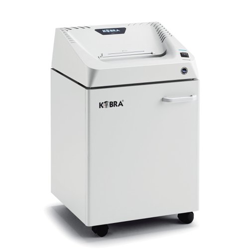 Made in Italy Exclusive Hybrid Technology Kobra Hybrid-S Cross-Cut Paper Shredder 24 Hour Continuous Duty Up to 12 Sheet Light-Gray 