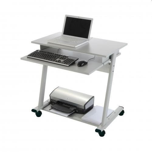 Mobile Computer Metallic Table