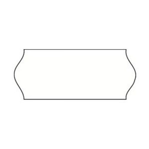 Sato 26x12 Removeable Label White Wavy 1500s Bx12