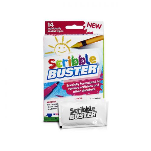 Scribble Buster Wipes box of 14
