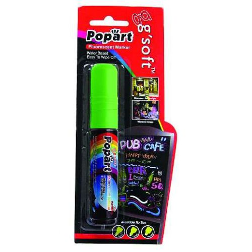 PopArt, 10mm Liquid Chalk Marker carded each, green