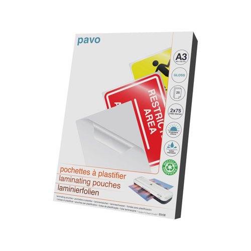 Pavo Lam Pouch A3 150m Retl Pk25