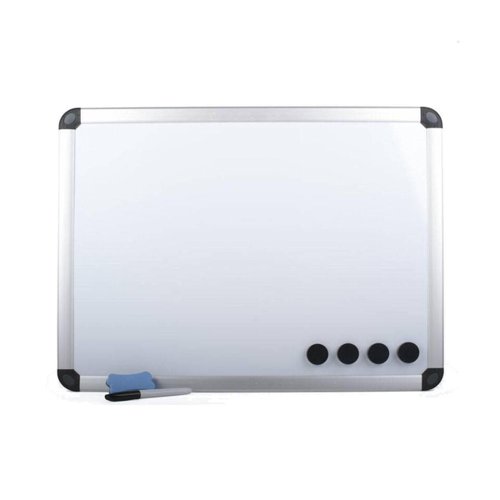 Pavo Magnetic Whiteboard 60x45cm Aluminium Frame - 172-36189