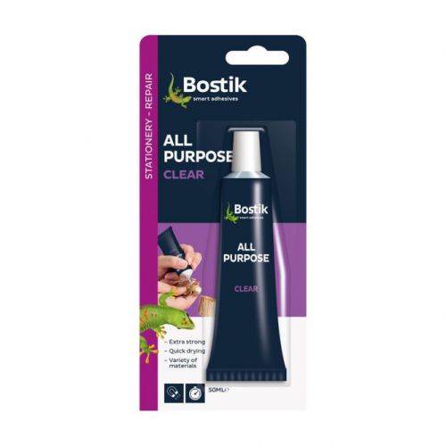 Bostik All Purpose Glue 50ml carded